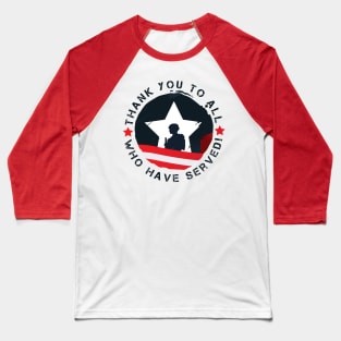 Armed Forces T-Shirt Baseball T-Shirt